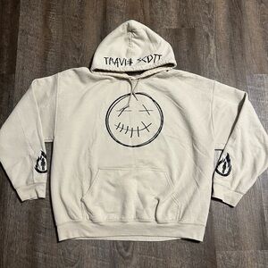 Travis Scott Cream Hoodie